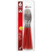 FORCHETTE SET6 INOX ROSSO (8pz)